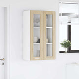 Hanging Cabinet Sonoma Oak 60 x 31 x 100 cm Engineered Wood 884388