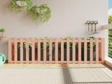Garden Raised Bed with Fence Design 200x50x70 cm Solid Wood Douglas 832515