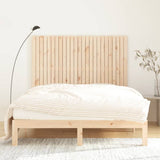 Wall Headboard 159.5x3x110 cm Solid Wood Pine 824948