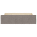 ZNTS Bed Drawers 2 pcs Taupe Engineered Wood and Fabric 833913