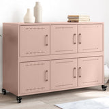 Sideboard Pink 100.5x39x72 cm Steel 846741