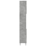 ZNTS Bathroom Cabinet Concrete Grey 30x30x190 cm Engineered Wood 857198