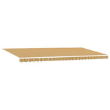 Retractable Awning Multicolour 600 x 350 cm 3331737