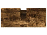 Bathroom Vanity Unit Smoked Oak 60 x 35 x 60 cm Engineered Wood 889380