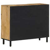 Side Cabinet 90x33x75 cm Solid Wood Mango 356919