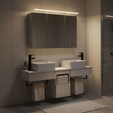 Bathroom Cabinet Set 4 pcs White Engineered Wood 3406295