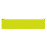 2-Piece Bench Cushions SOEST 2 pcs 100% Polyester Bright Green 950037