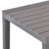 48785 Garden Table Mocca 78x78x72 cm Plastic