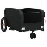 Bike Trailer Black 30 kg Iron 94059