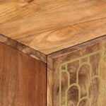 Bathroom Sink Cabinet 62x33x58 cm Solid Wood Mango 358303