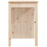 ZNTS Desk 100x50x75 cm Solid Wood Pine 814629