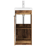 Bathroom Vanity with Sink Old Wood 42 x 40 x 84.5 cm 890092