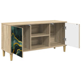 TV Cabinet WIJHE 102 x 33 x 50 cm Sonoma Engineered Wood 8007034