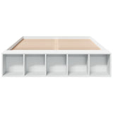 Bed Frame without Mattress White 135x190 cm Double 3280587
