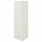 Garden Planter White Triangular 30x26x75 cm Steel 851145