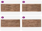 Bed Headboard Natural Solid Teak Wood 42024553