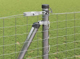 Fence Post 7 pcs Silver Steel 42004322