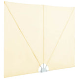 Collapsible Terrace Side Awning Cream 300x150 cm 44568