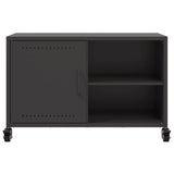 TV Cabinet Black 68x39x43.5 cm Steel 846668