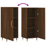 Sideboard Brown Oak 34.5x34x90 cm Engineered Wood 828523