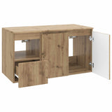 Bathroom Furniture Set 2 pcs Artisan Oak Engineered Wood 3404123