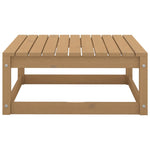 ZNTS 6 Piece Garden Lounge Set Honey Brown Solid Pinewood 3075687