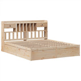 Bed Frame without Mattress 180x200 cm Super King Solid Wood Pine 3323485