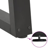 Coffee Table Legs V-Shape 2 pcs Anthracite 60x cm Steel 4012554
