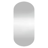 Wall Mirror 45x100 cm Glass Oval 350458