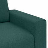 Sofa Dark Green 100 x 77 x 82 cm Fabric 4105212