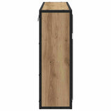 Wall Shelf with Shelf Wall-mounted Artisan Oak 65 x 20 x 60 cm 883609