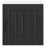 Wall Cabinet LUCCA 2 pcs Black 40 x 31 x 40 cm Engineered Wood 884877