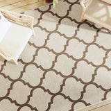 Indoor & Outdoor Rug Short Pile Multicolour 190x300 cm 4007229