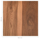 Self-adhesive Flooring Planks 55 pcs PVC 5.11 m Brown 324662