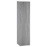 Corner Shelf 4-Tier 41.5 x 41.5 x 143 cm Engineered Wood 8016339