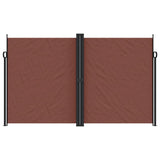 Retractable Side Awning Brown 200x1200 cm 4004854