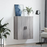Wall Mounted Cabinet Grey Sonoma 69.5x34x90 cm 828442