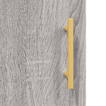 Highboard Grey Sonoma 34.5x34x180 cm Engineered Wood 3198847