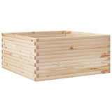 Garden Planter 100x100x46 cm Solid Wood Pine 3282429