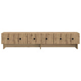 TV Cabinet Artisan Oak 147 x 34.5 x 30 cm Engineered Wood 894024