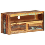 TV Cabinet 88x30x40 cm Solid Wood Reclaimed 339514
