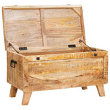 Storage Box with Storage 70 x 35 x 40 cm Solid mango wood 4104571