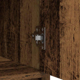 Sideboard with Drawers and Doors Old Wood 73x31x90 cm 861857