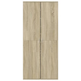 Shoe Cabinet Sonoma Oak 80x39x178 cm Engineered Wood 3276674