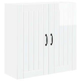Wall Cabinet LUCCA High Gloss White 80 x 31 x 80 cm 885059