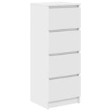 Sideboard White 37,5x35x99 cm Engineered Wood 861697