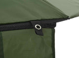 Fishing Umbrella 228 x 204 cm Oxford Polyester Yellow Army 42006685