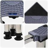 Washing Machine Base Grey 67 x 67 x 21.5 cm Stainless Steel 42009958
