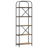 Bookshelf Artisan Oak 60 x 30 x 183 cm Engineered wood 879856