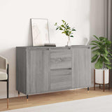 Sideboard Grey Sonoma 101.5x35x70 cm Engineered Wood 827202